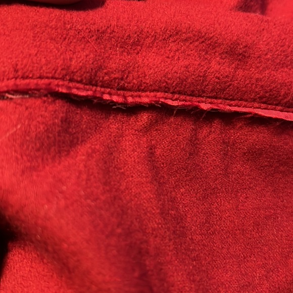 MaxMara Red Wool Pencil Skirt - Picture 5 of 5